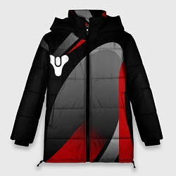 Куртка зимняя женская DESTINY 2, цвет: 3D-черный