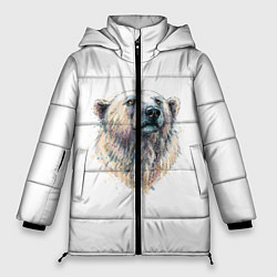 Женская зимняя куртка Медведь