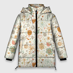 Куртка зимняя женская Весна, цвет: 3D-черный