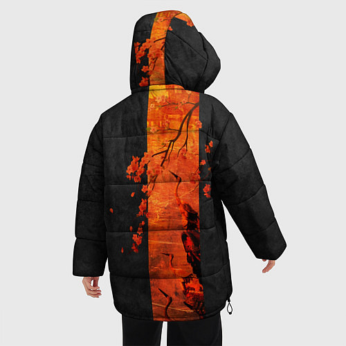 Женская зимняя куртка ЦАПЛЯ / 3D-Черный – фото 4