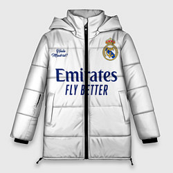 Женская зимняя куртка REAL MADRID, домашняя 2021
