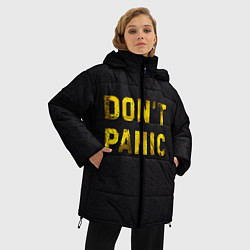 Куртка зимняя женская DONT PANIC, цвет: 3D-черный — фото 2