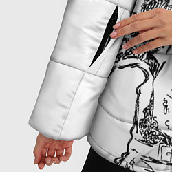 Куртка зимняя женская Freddie Mercury, цвет: 3D-черный — фото 2