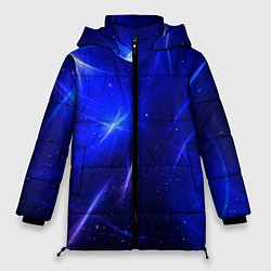 Куртка зимняя женская Космический вихрь, цвет: 3D-красный