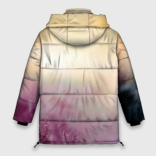 Женская зимняя куртка Австралийская Овчарка / 3D-Красный – фото 2