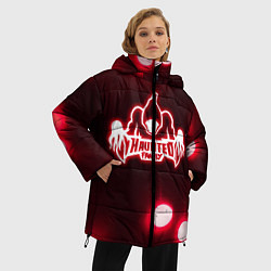 Куртка зимняя женская KIZARU: HAUNTED FAMILY, цвет: 3D-красный — фото 2
