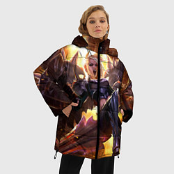Куртка зимняя женская Kayle Кейл, цвет: 3D-светло-серый — фото 2