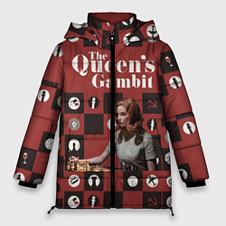 Куртка зимняя женская Ход королевы The Que, цвет: 3D-красный