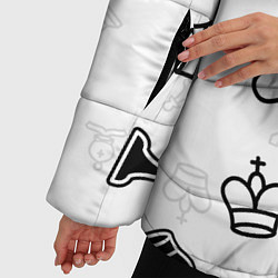 Куртка зимняя женская ХОД КОРОЛЕВЫ, цвет: 3D-черный — фото 2