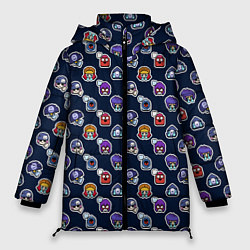 Женская зимняя куртка EMOJI Brawl Stars MONOGRAM