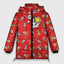 Куртка зимняя женская Merry!, цвет: 3D-красный