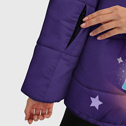 Куртка зимняя женская Back to the Future, цвет: 3D-черный — фото 2