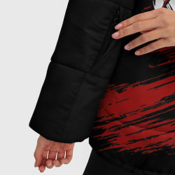 Куртка зимняя женская Самурай Маска, цвет: 3D-черный — фото 2