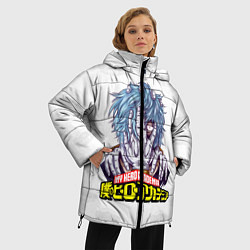 Куртка зимняя женская Моя геройская академия, цвет: 3D-светло-серый — фото 2