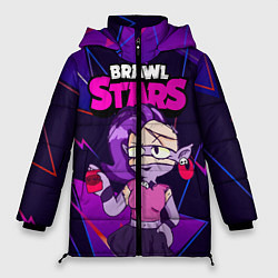 Куртка зимняя женская Emz Эмз Brawl Stars, цвет: 3D-черный