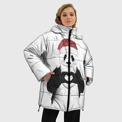 Куртка зимняя женская Панда Клаус, цвет: 3D-черный — фото 2