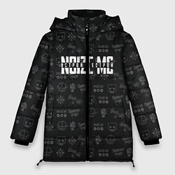 Куртка зимняя женская Noize MC, цвет: 3D-красный
