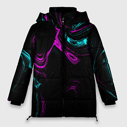 Куртка зимняя женская Glitch, цвет: 3D-черный