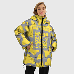 Куртка зимняя женская CyberCow 2021, цвет: 3D-черный — фото 2