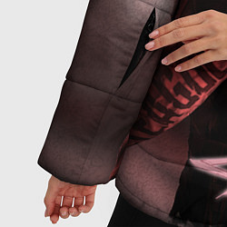 Куртка зимняя женская Johnny Silverhand Cyberpunk, цвет: 3D-черный — фото 2