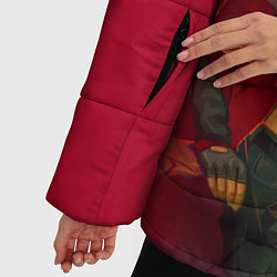 Куртка зимняя женская Panam, цвет: 3D-красный — фото 2