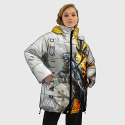 Куртка зимняя женская DESTINY, WARLOCK, цвет: 3D-черный — фото 2