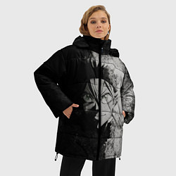 Куртка зимняя женская Аста, цвет: 3D-черный — фото 2
