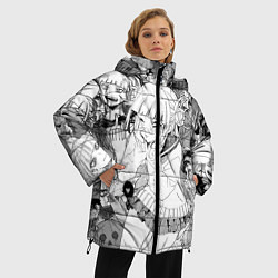 Куртка зимняя женская Химико Тога, цвет: 3D-черный — фото 2