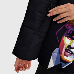 Куртка зимняя женская The Beatles, цвет: 3D-красный — фото 2