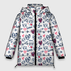 Женская зимняя куртка Love