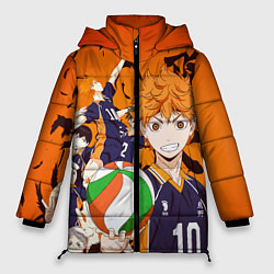 Женская зимняя куртка ВОЛЕЙБОЛ!! HAIKYUU!!