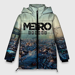 Куртка зимняя женская Metro Exodus, цвет: 3D-черный