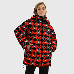 Куртка зимняя женская Латекс, цвет: 3D-красный — фото 2