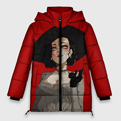 Куртка зимняя женская Residen Evil Вампирша village, цвет: 3D-черный