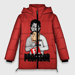 Куртка зимняя женская La Casa de Papel, цвет: 3D-красный