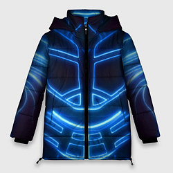 Куртка зимняя женская Неоновая броня Neon Armor, цвет: 3D-черный