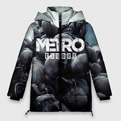 Куртка зимняя женская Metro Exodus, цвет: 3D-светло-серый