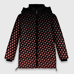 Куртка зимняя женская Граффити Neon1, цвет: 3D-черный