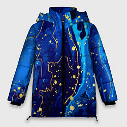 Куртка зимняя женская СИНИЙ ГРАНИТ, цвет: 3D-черный