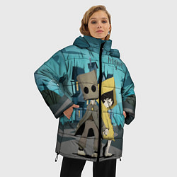 Куртка зимняя женская Little Nightmares 2, цвет: 3D-черный — фото 2