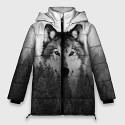 Женская зимняя куртка Волк