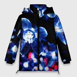 Куртка зимняя женская Неоновые цвета, цвет: 3D-черный