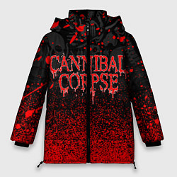Куртка зимняя женская CANNIBAL CORPSE, цвет: 3D-черный