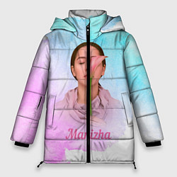 Куртка зимняя женская Манижа Manizha, цвет: 3D-красный