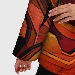 Куртка зимняя женская DOOM Eternal, цвет: 3D-красный — фото 2
