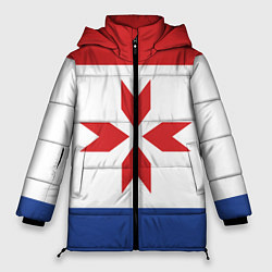 Куртка зимняя женская Мордовия, цвет: 3D-черный