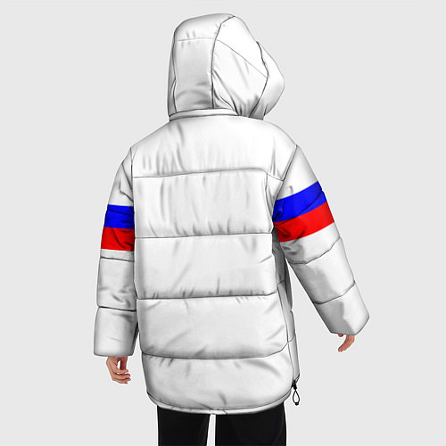 Женская зимняя куртка СБОРНАЯ РОССИИ 2021 / 3D-Черный – фото 4