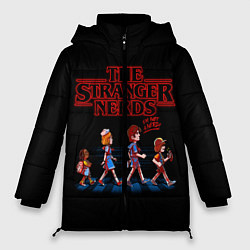 Куртка зимняя женская The Stranger Nerds, цвет: 3D-черный