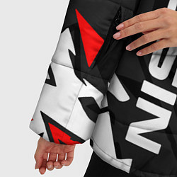 Куртка зимняя женская NISSAN НИССАН ОСКОЛКИ, цвет: 3D-черный — фото 2