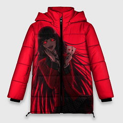 Куртка зимняя женская ЮМЭКО БЕЗУМНЫЙ АЗАРТ, цвет: 3D-черный
